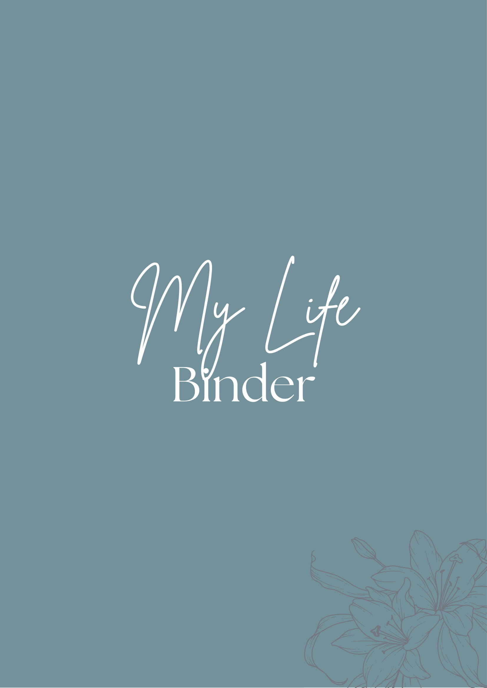 My Life Binder